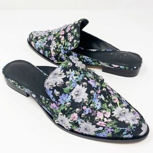 Rebecca Minkoff Milena Floral Studded Mules
